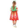 Red-Green-Black - Back - Cocomelon Girls Costume Dress