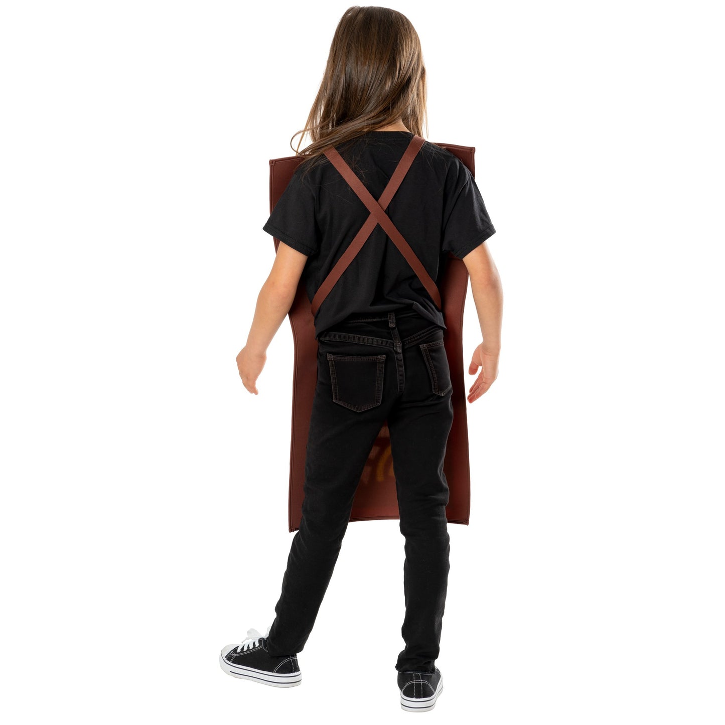 Red-White-Yellow - Back - Willy Wonka & The Chocolate Factory Unisex Adult Wonka Bar Tabard