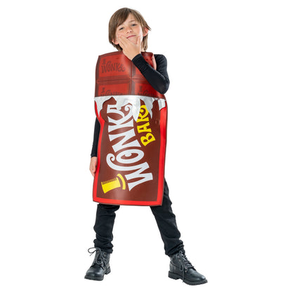 Red-White-Yellow - Front - Willy Wonka & The Chocolate Factory Unisex Adult Wonka Bar Tabard
