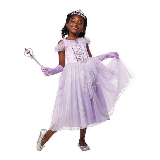 Purple - Front - Bristol Novelty Girls Princess Costume