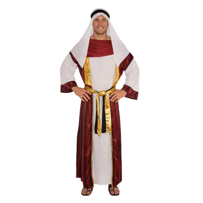 White-Wine Red-Gold - Front - Bristol Novelty Mens Desert Prince Costume