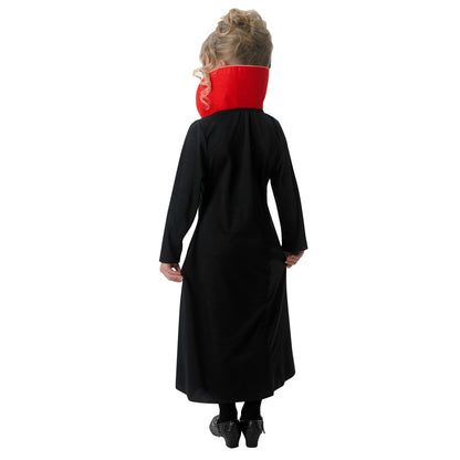 Black-Red-Gold - Back - Bristol Novelty Womens-Ladies Vampire Costume