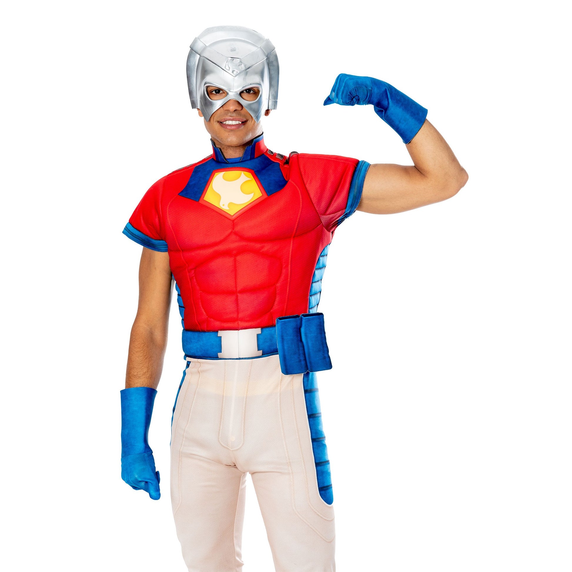 Red-Blue-Cream - Side - Peacemaker Mens Costume
