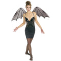 Black - Front - Rubies Chiffon Bat Wings Costume Accessory