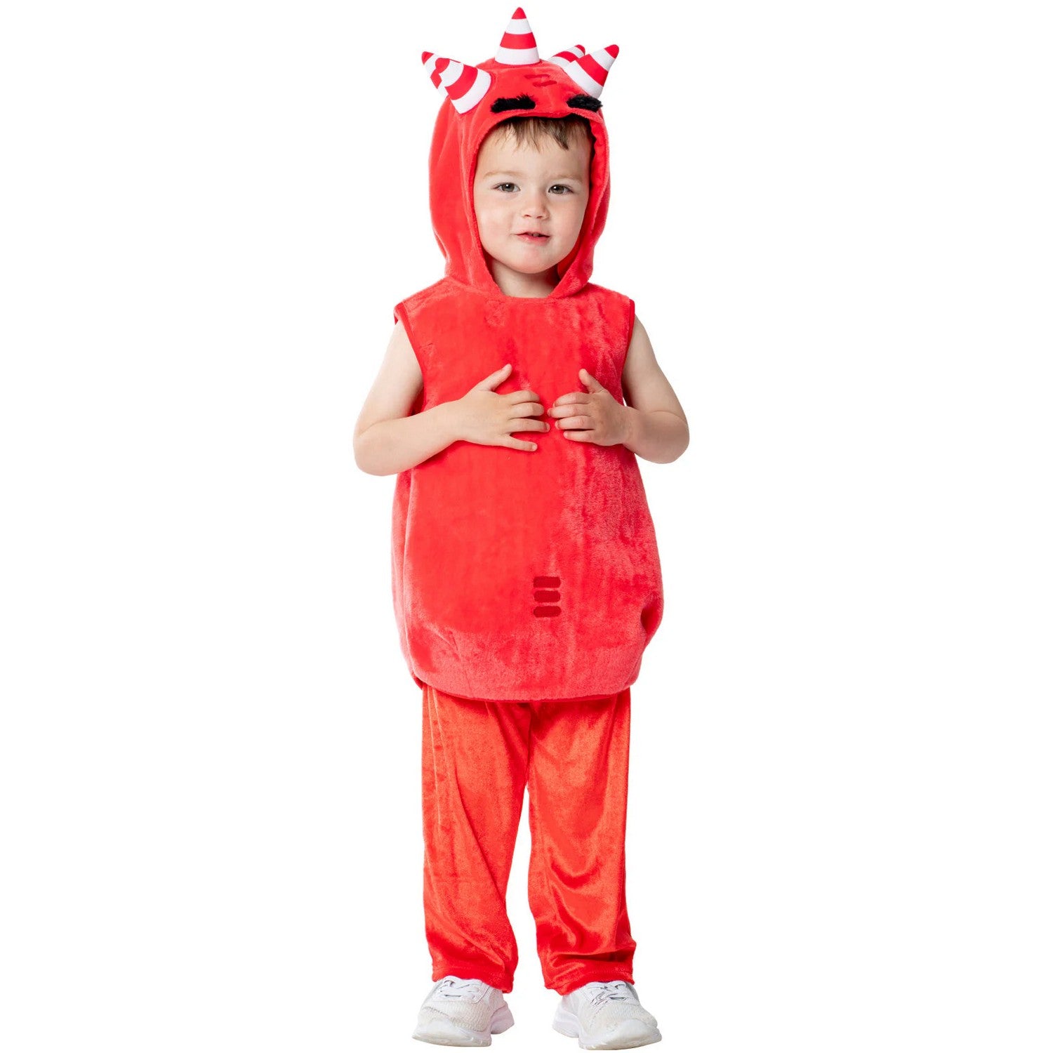Red - Front - Oddbods Childrens-Kids Fuse Costume