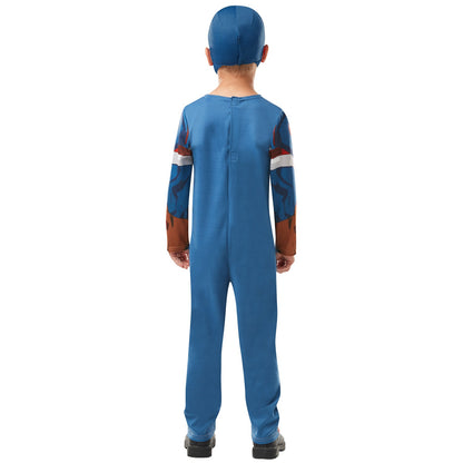 Blue-Red-White - Back - Captain America Childrens-Kids Costume