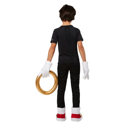 Gold-White-Red - Back - Sonic The Hedgehog Accessories Set