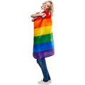 Multicoloured - Side - Pride Rainbow Cape