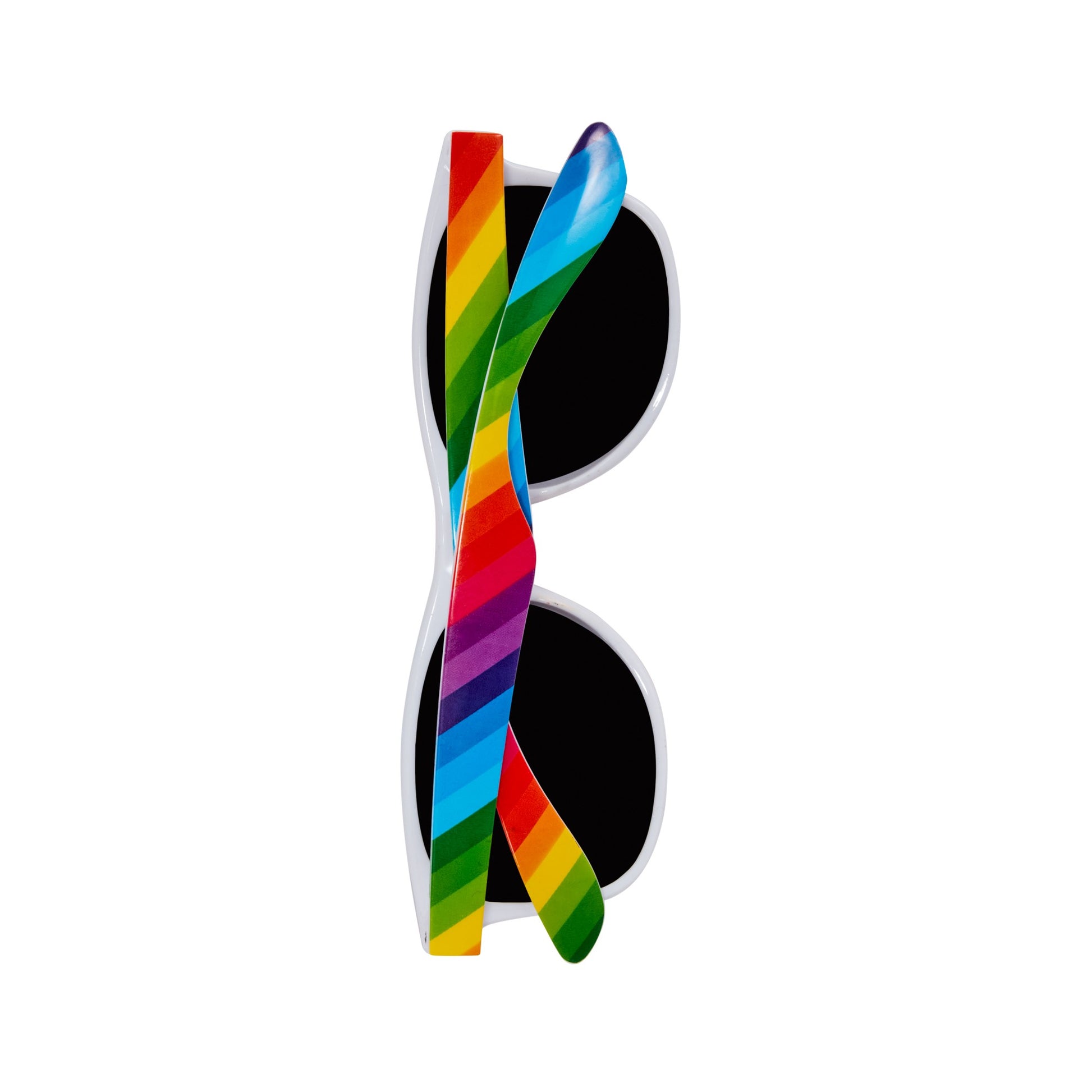 Multicoloured - Side - Bristol Novelty Rainbow Sunglasses