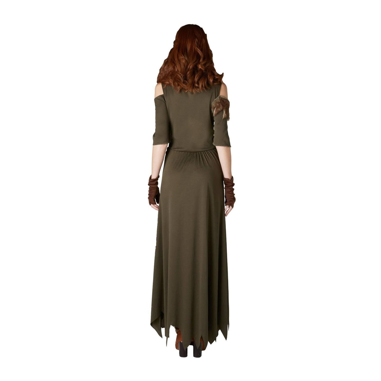 Multicoloured - Back - Bristol Novelty Womens-Ladies Maid Marian Costume