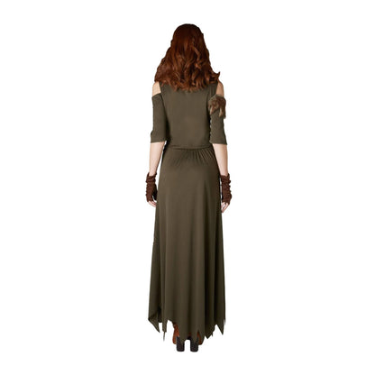 Multicoloured - Back - Bristol Novelty Womens-Ladies Maid Marian Costume