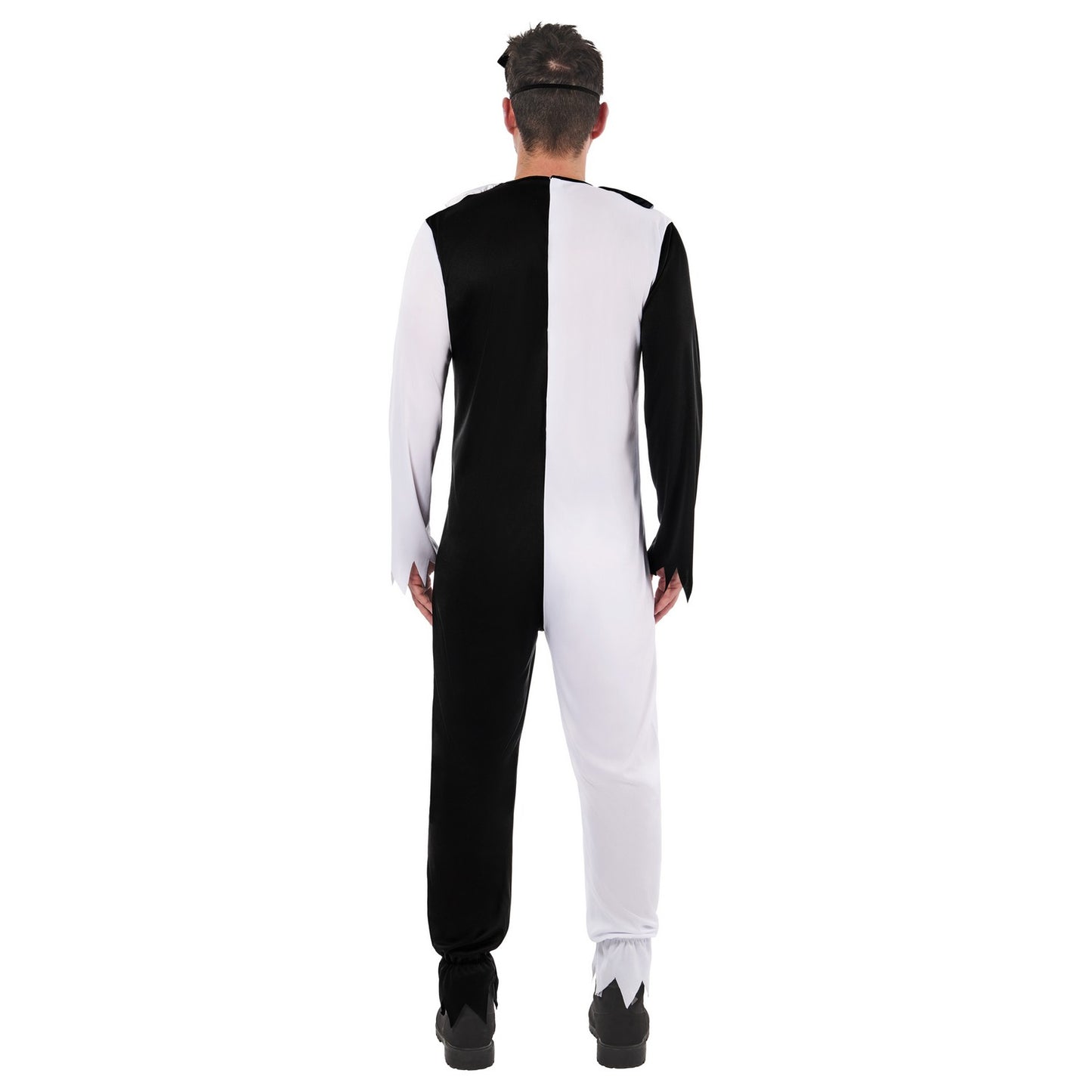 Black-White - Back - Bristol Novelty Unisex Adult Terror Clown Costume