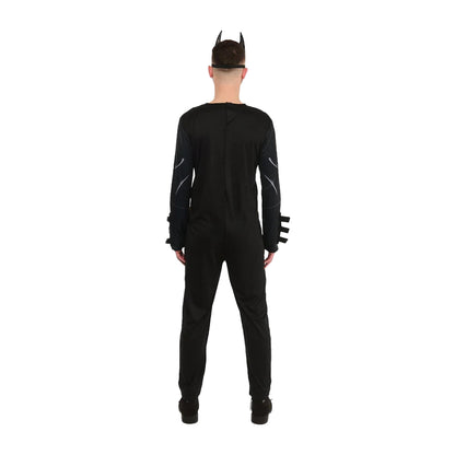 Black-Yellow-Grey - Back - Batman Unisex Adult Costume