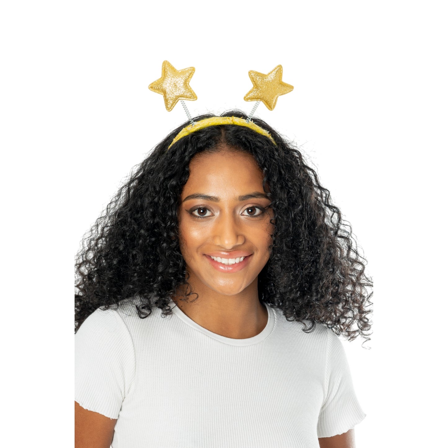Gold - Front - Bristol Novelty Star Bopper Headband
