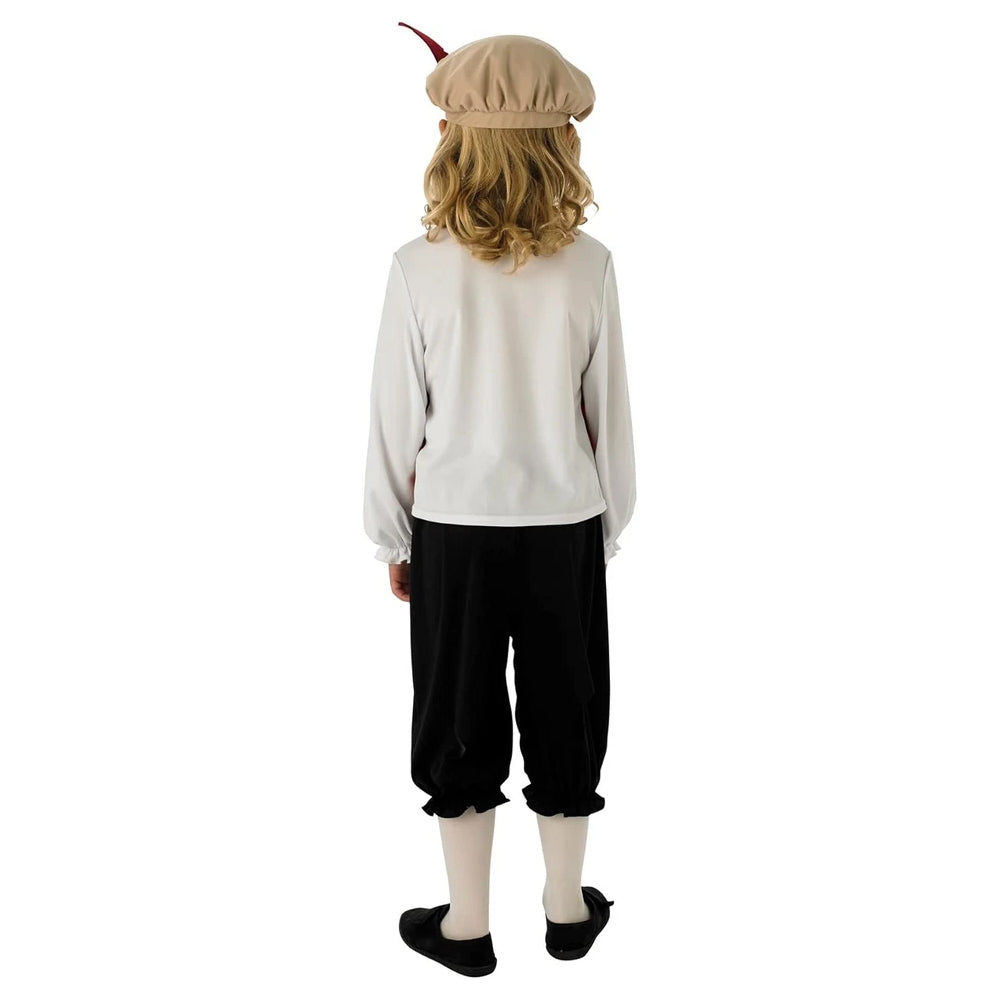 Red-White-Black - Back - Bristol Novelty Boys Tudor Costume Set