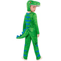 Green - Back - Bristol Novelty Childrens-Kids Friendly Dinosaur Costume Set