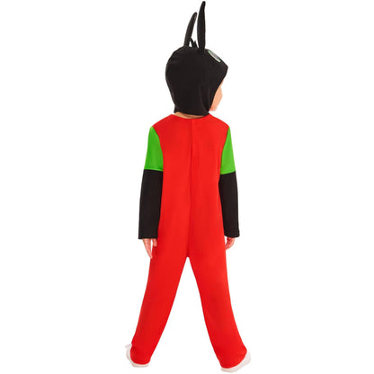 Red-Black-Green - Back - Bing Childrens-Kids Classic Costume Set