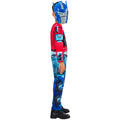 Blue-Red - Lifestyle - Transformers Childrens-Kids Earth Spark Optimus Prime Costume Set