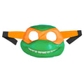 Green-Orange - Front - TMNT Childrens-Kids Michelangelo 1-2 Mask