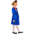 Blue - Side - Mary Poppins Girls Magical Nanny Costume