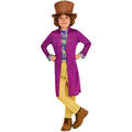 Purple-Yellow-Blue - Front - Wonka Boys Costume Set