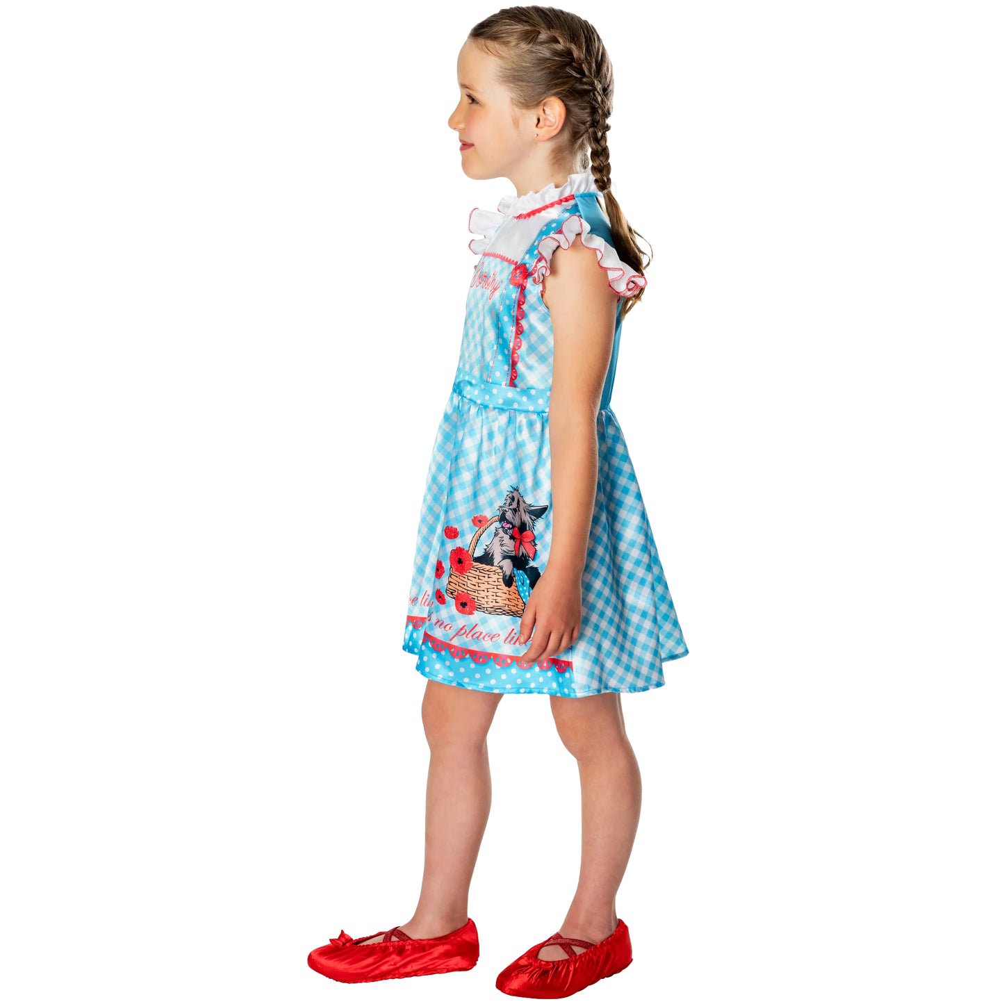 Blue - Side - The Wizard Of Oz Girls Dorothy Costume
