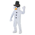 White - Front - Bristol Novelty Unisex Adults Big Head Snowman Costume