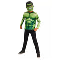 Green-Red - Lifestyle - Hulk Childrens-Kids Reversible Costume Top