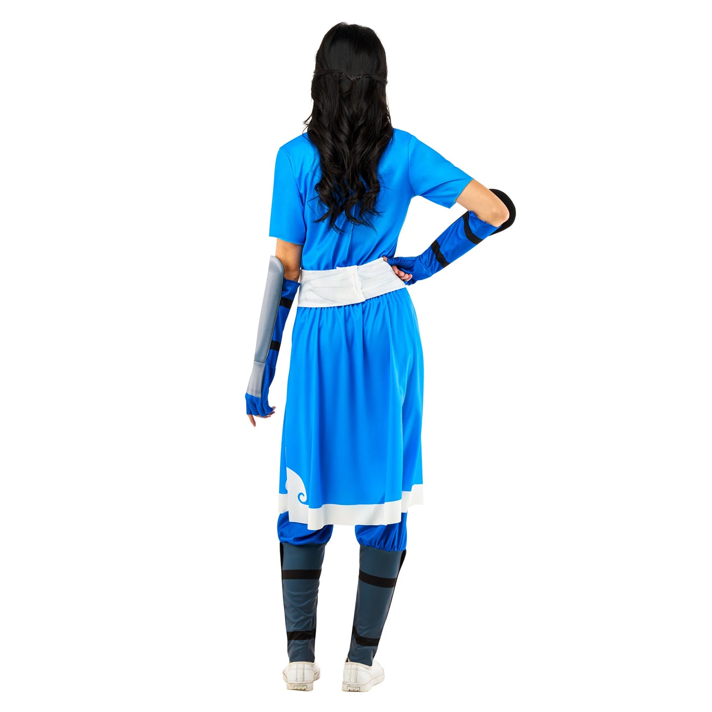 Blue-White - Back - Avatar: The Last Airbender Unisex Adult Katara Costume Dress