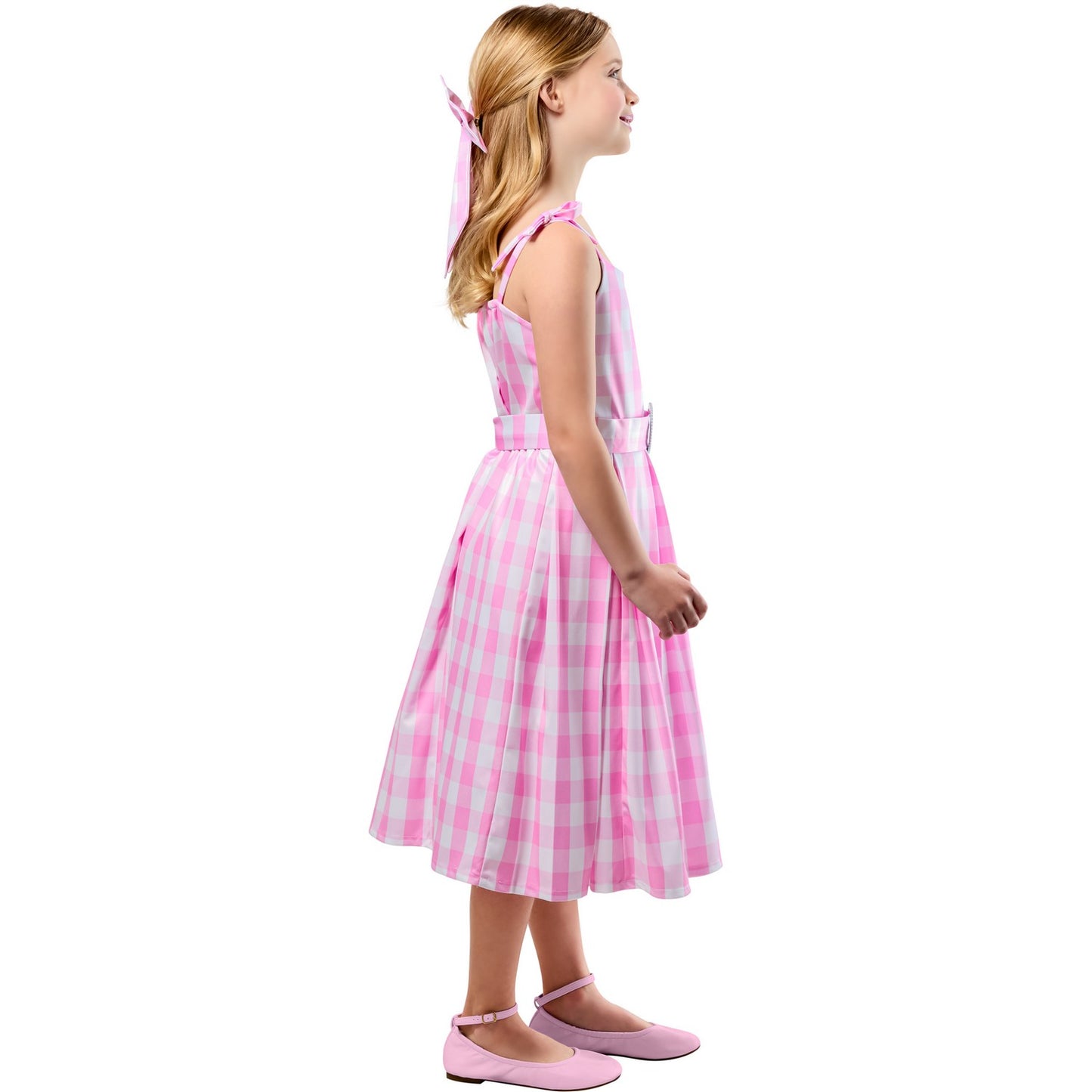 Pink-White - Side - Barbie Girls Perfect Day Costume Dress