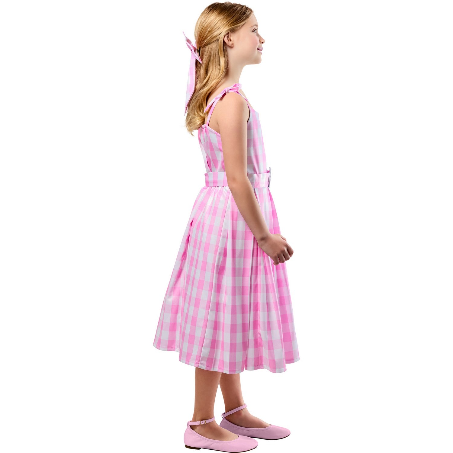 Pink-White - Side - Barbie Girls Perfect Day Costume Dress