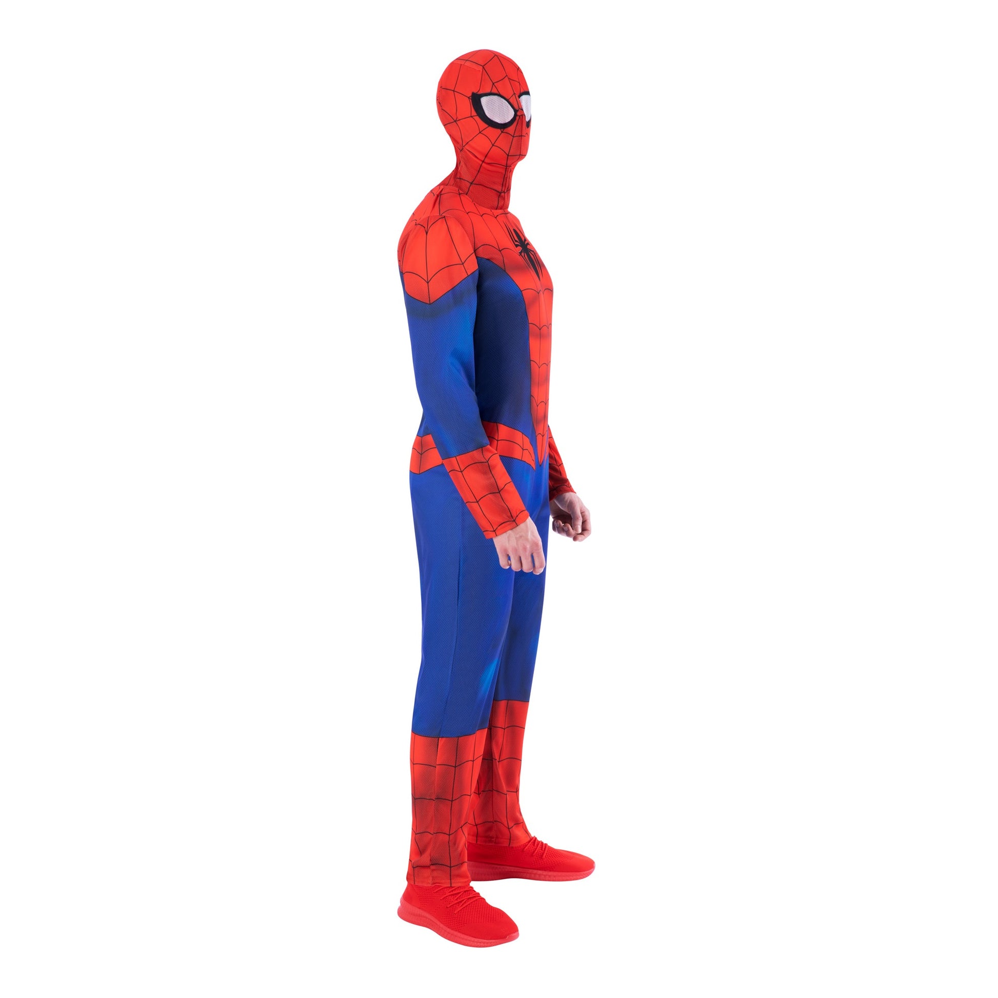 Blue-Red - Side - Spider-Man Unisex Adult Costume