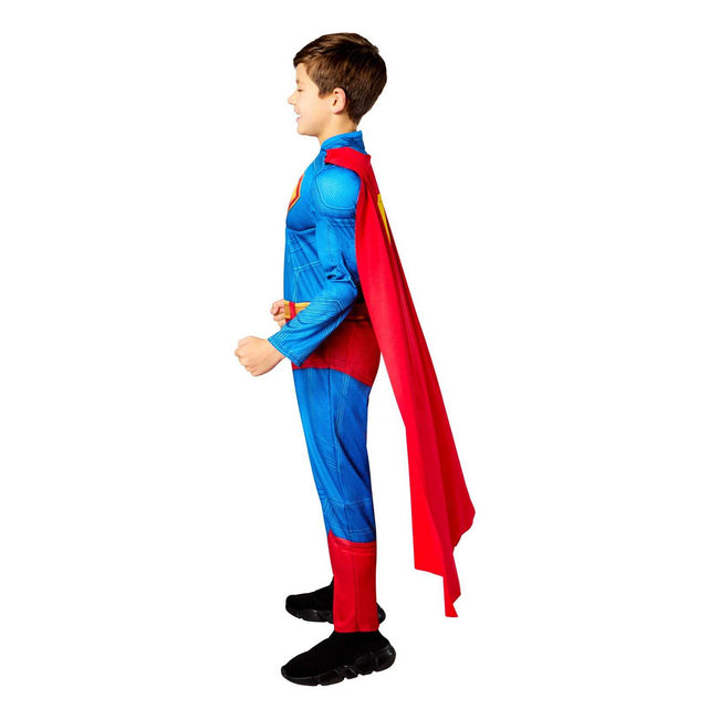 Blue-Red - Lifestyle - Superman Childrens-Kids Deluxe Costume