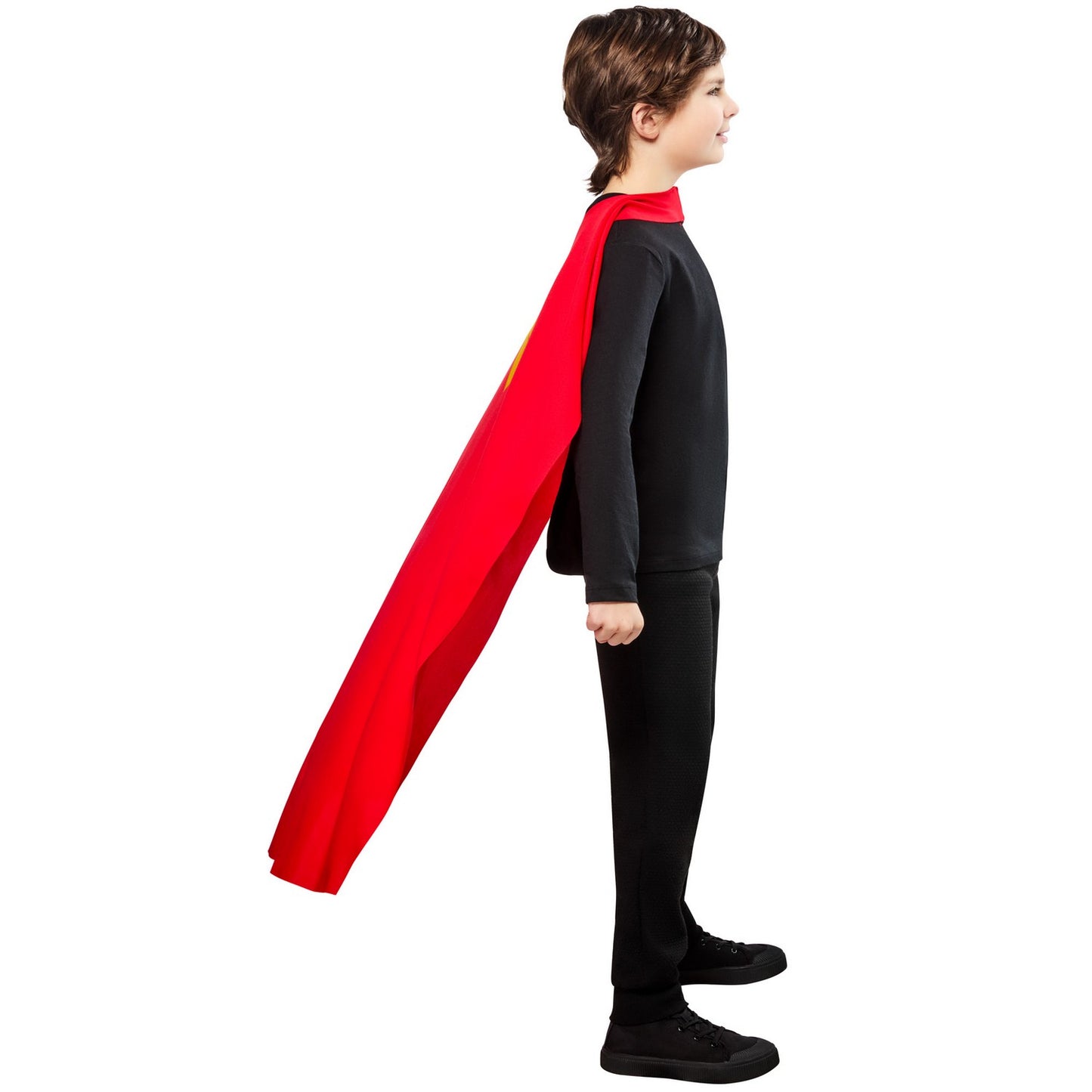 Red - Side - Superman Childrens-Kids Cape