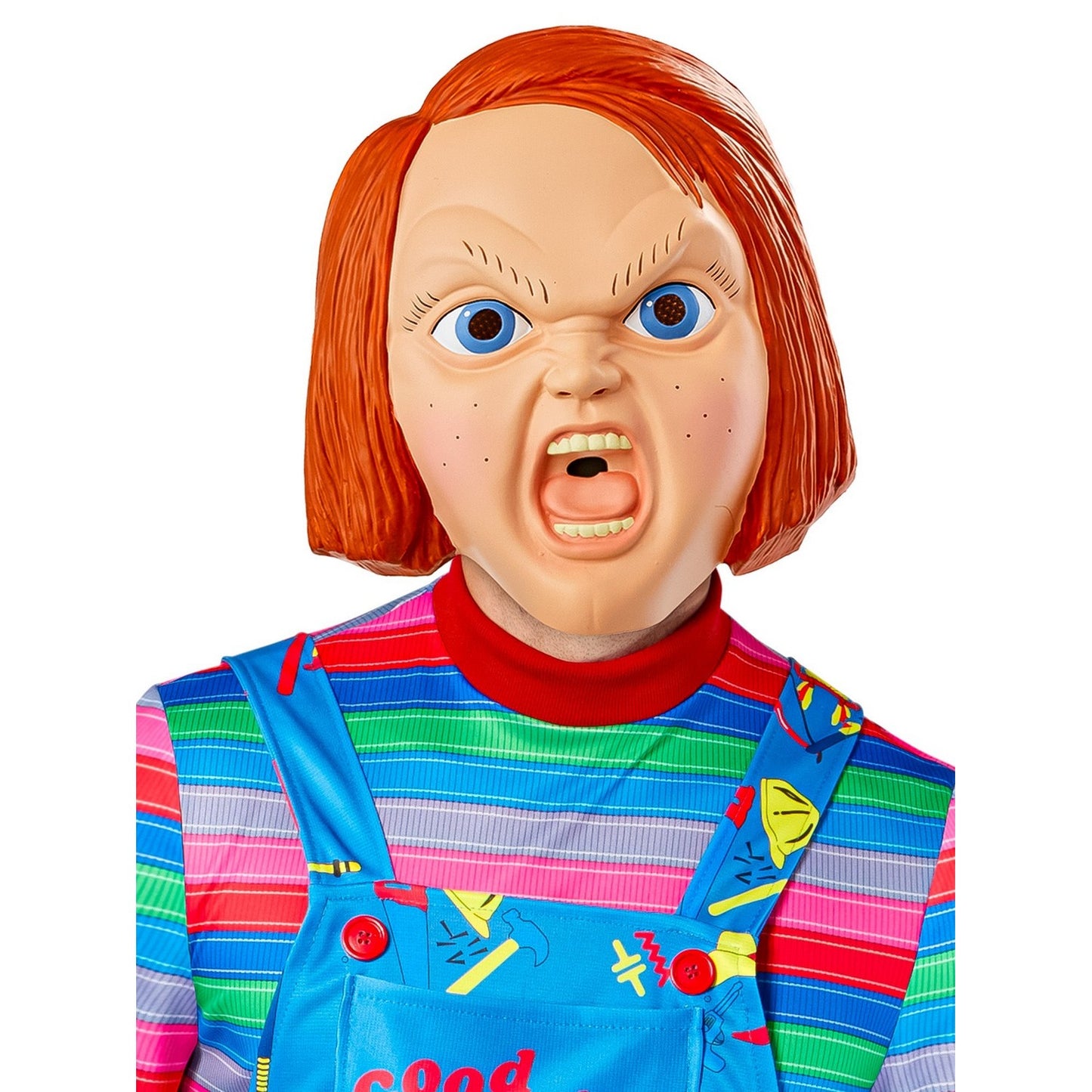 Beige-Brown - Front - Chucky Unisex Adult 1-2 Mask