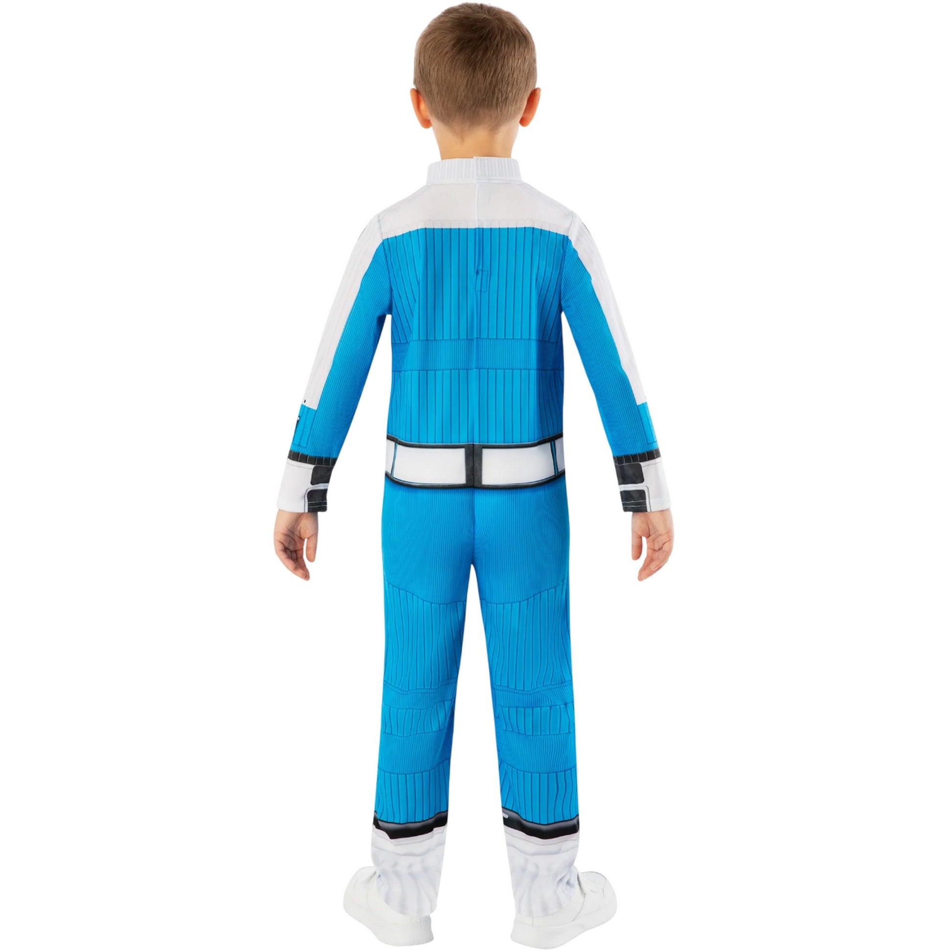 Blue-White - Back - Fantastic Four Childrens-Kids Costume