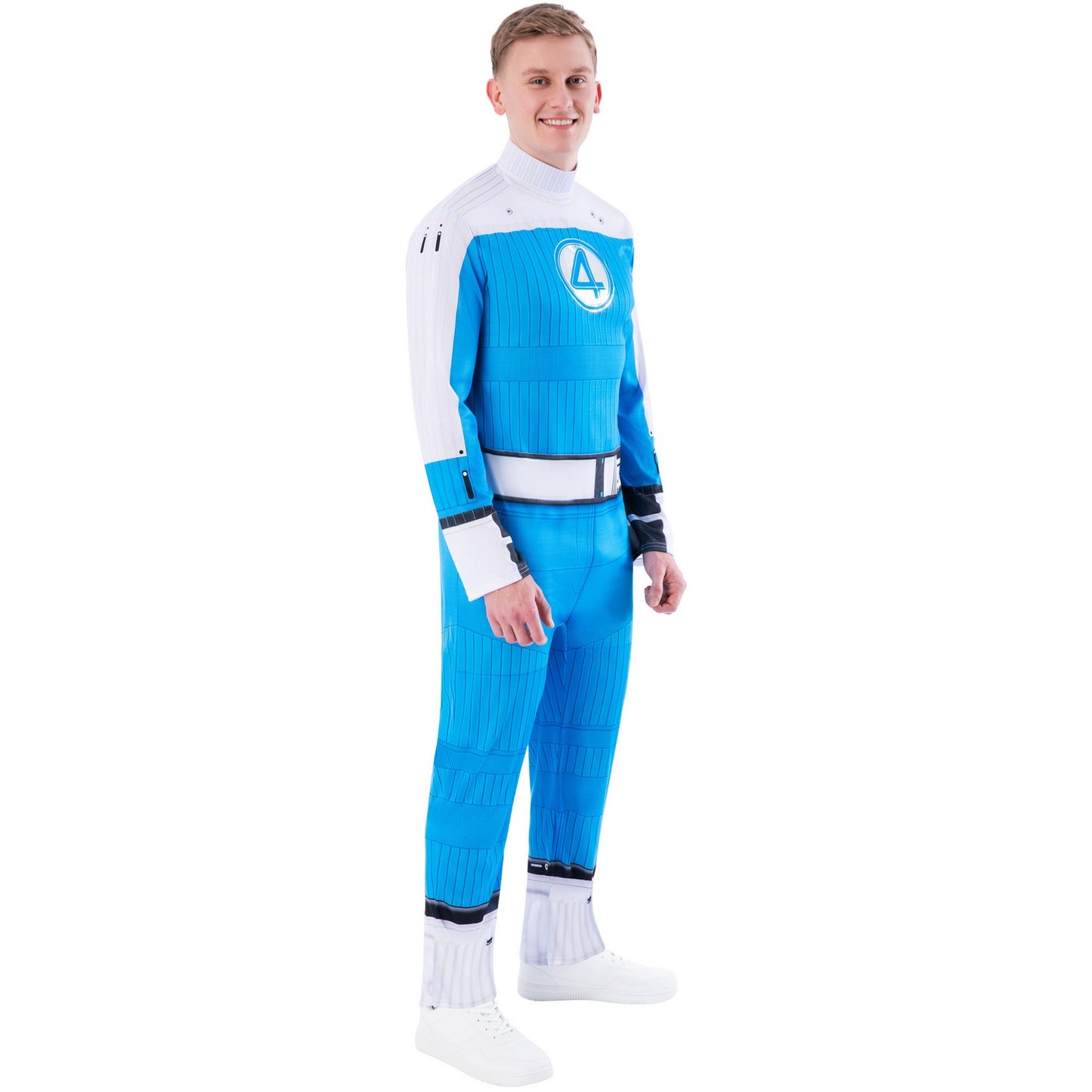 Blue-White - Side - Fantastic Four Unisex Adult Costume