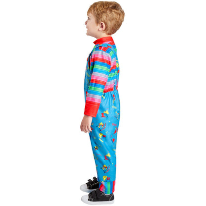 Blue-Multicoloured - Lifestyle - Chucky Toddler Polyester Costume