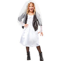 White-Black - Pack Shot - Bride of Chucky Girls Tiffany Costume Set