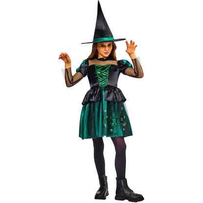 Green-Black - Lifestyle - The Wizard Of Oz Girls The Wicked Witch Of The West Costume Set
