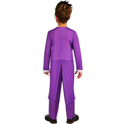Purple-Green - Back - The Joker Boys Costume Set