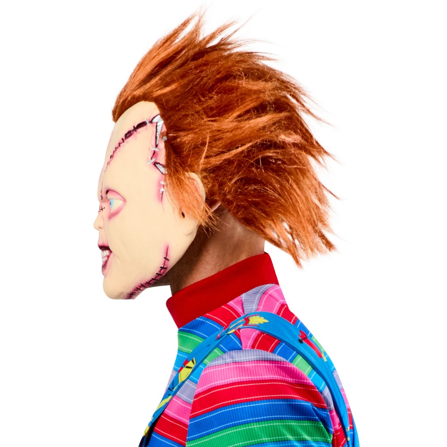 Multicoloured - Lifestyle - Bride of Chucky Unisex Adult Stitched 3-4 Mask