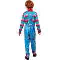 Blue-Red - Back - Childs Play Childrens-Kids Chucky Costume Set