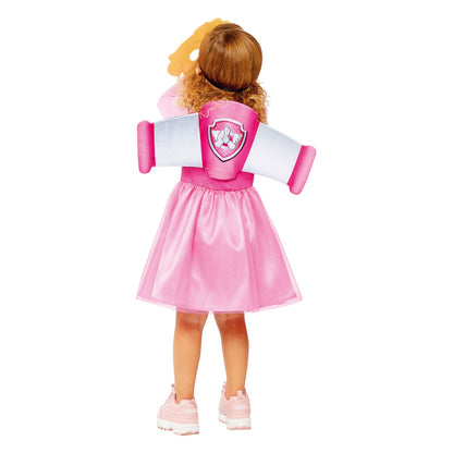 Pink - Back - Paw Patrol Girls Skye Costume