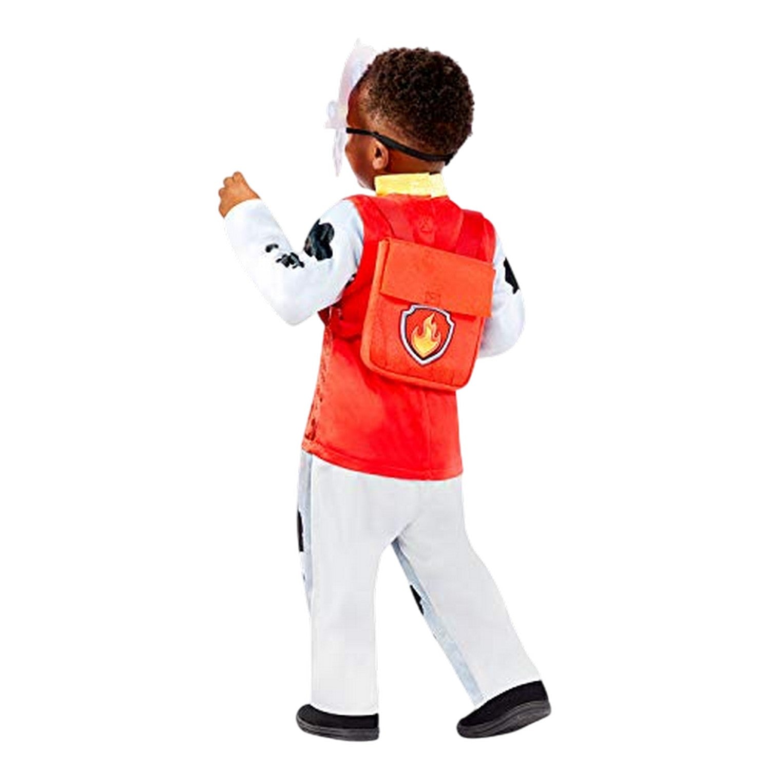 Red-White - Back - Paw Patrol Deluxe Marshall Costume