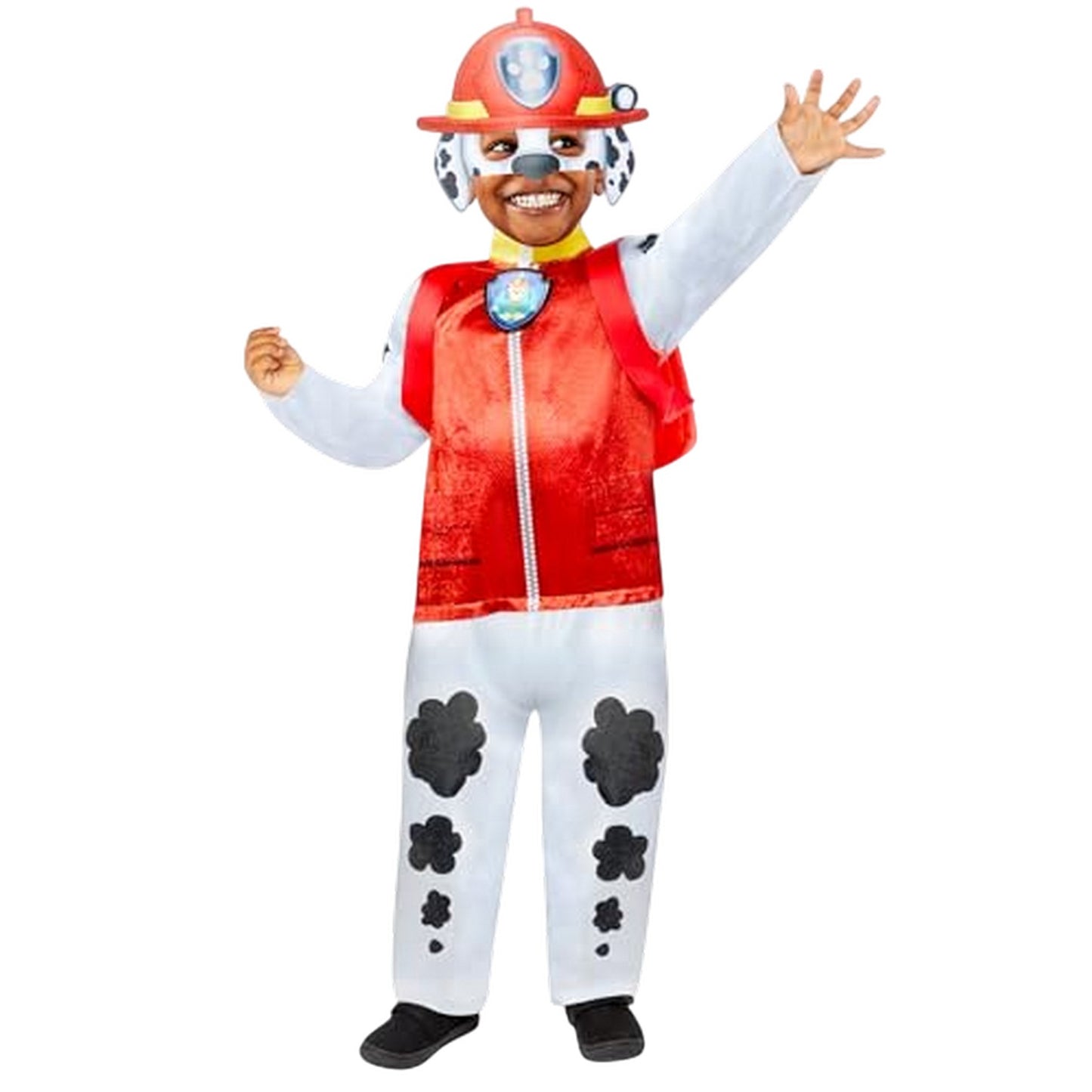 Red-White - Lifestyle - Paw Patrol Deluxe Marshall Costume