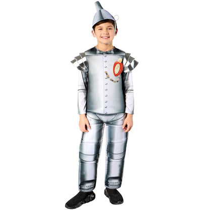 Multicoloured - Front - Wizard Of Oz Tin Man Costume