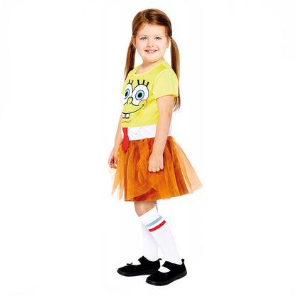 Yellow - Side - SpongeBob SquarePants Girls Costume