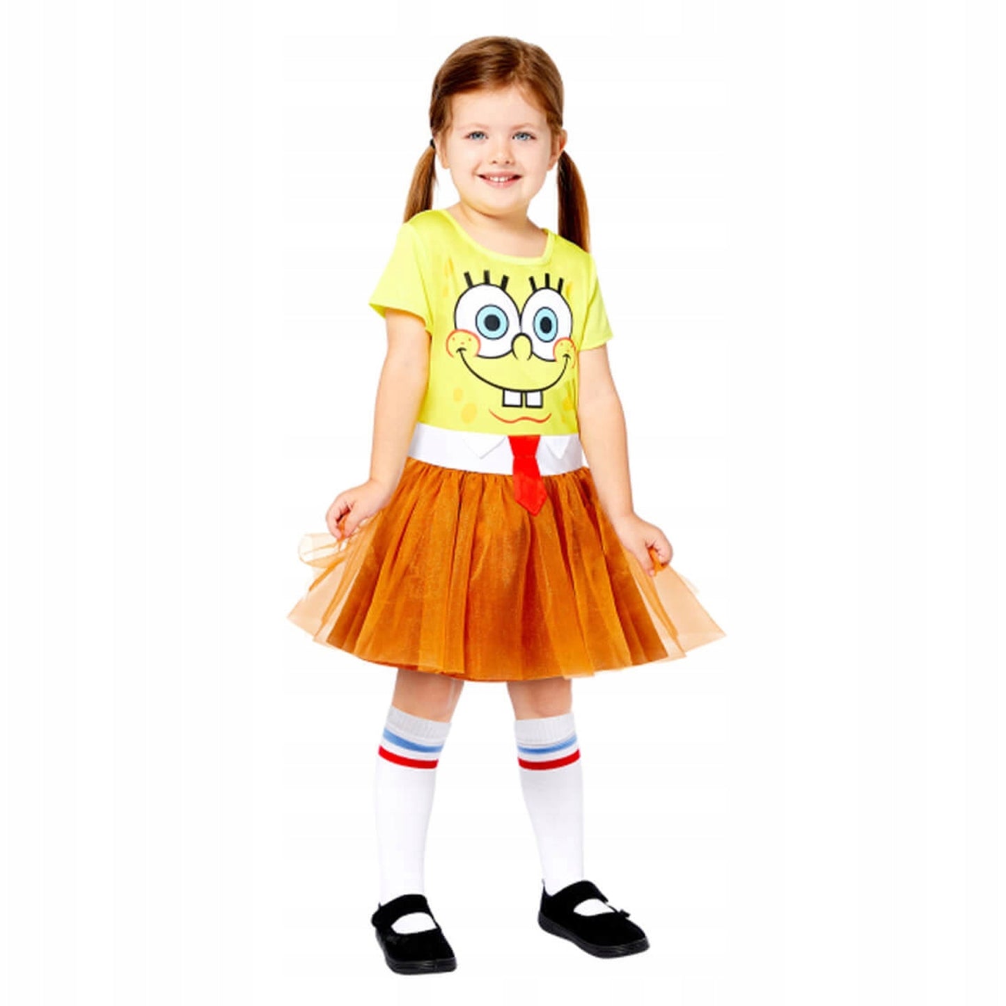 Yellow - Front - SpongeBob SquarePants Girls Costume