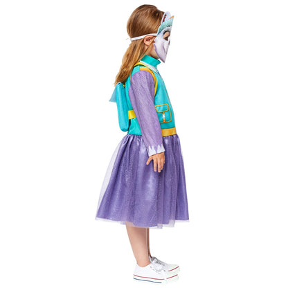 Purple - Side - Paw Patrol Girls Everest Costume